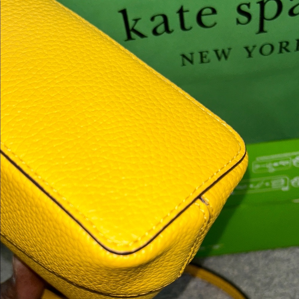 Kate Spade Vibrant Yellow Crossbody Bag - Picture 7 of 17